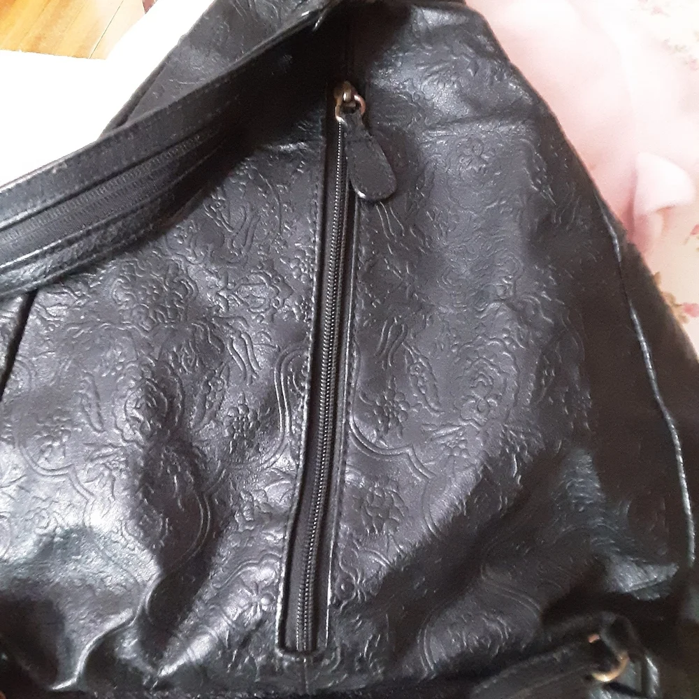 "Studio Works" Leather Backpack - Picture 3 of 10